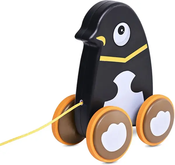 Jucărie de tragere Lorelli - Pinguin
