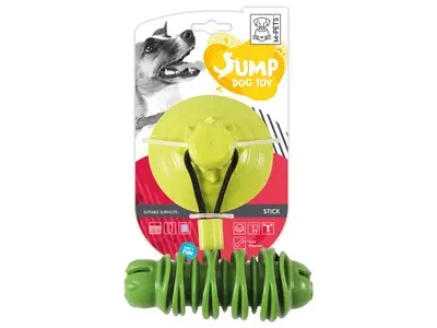 Jucarie din cauciuc pentru caini, STICK M-PETS, cu ventuza