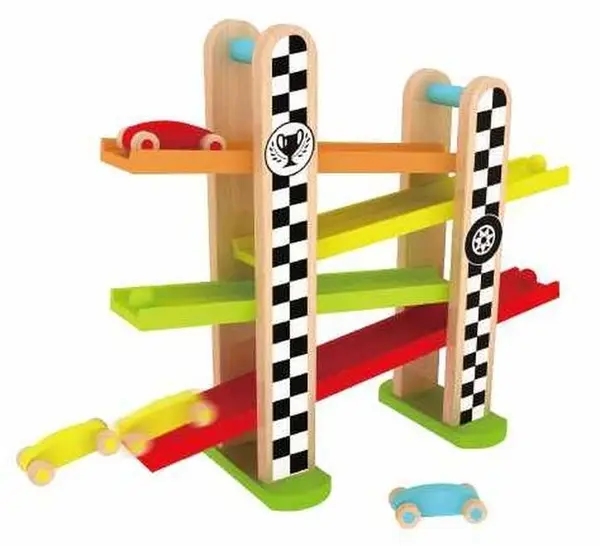 Jucarie din lemn pentru copii Classic World - Pista de curse