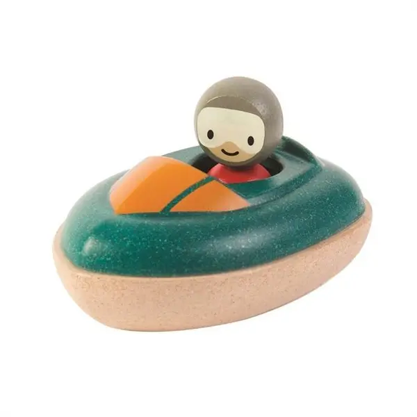 Jucarie din lemn - Speed Boat | Plan Toys