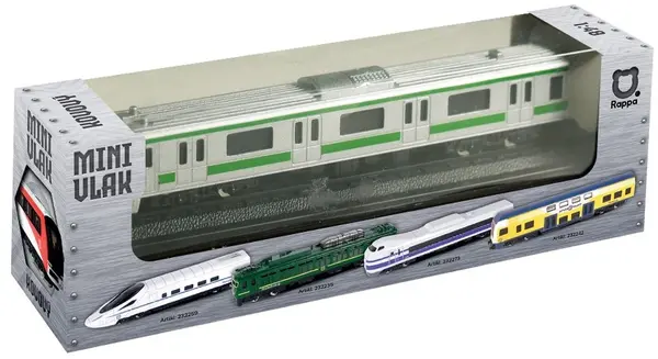 Jucărie din metal Rappa - Metrou, 15 cm