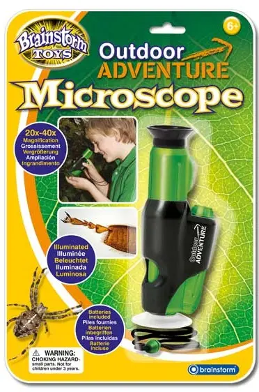 Jucarie educativa Brainstorm Outdoor Adventure - Microscop