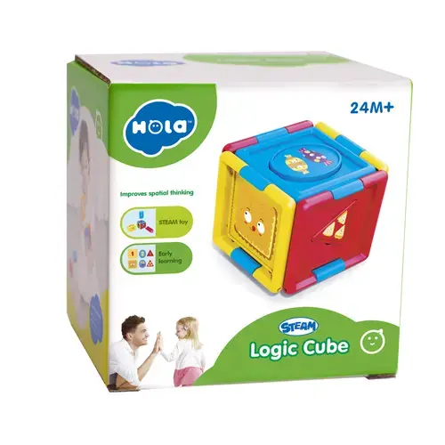 Jucarie educativa - Logic Cube - Hola