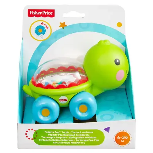 Jucarie Fisher Price Poppity pop, Testoasa