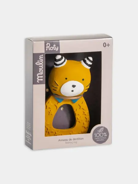 Jucarie gingivala Pisica Lulu, Moulin Roty