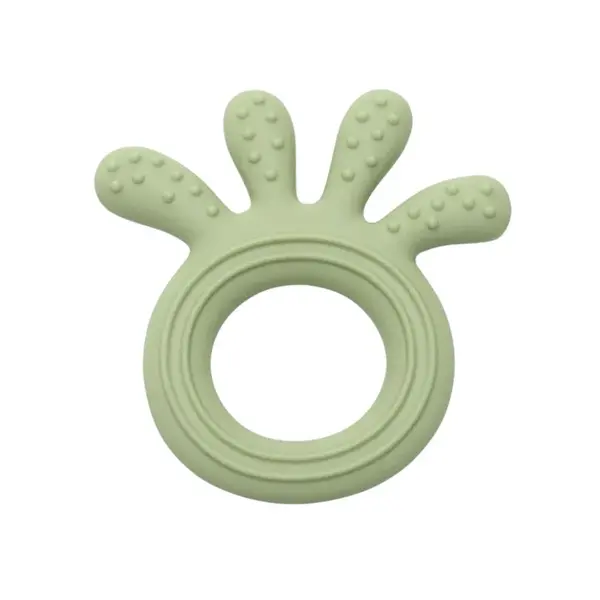 Jucărie Gingivală Silicon – Caracatiță Verde, 0 luni+ - Default Title