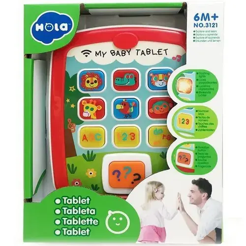Jucarie Hola - Prima mea tableta cu lumini si sunete