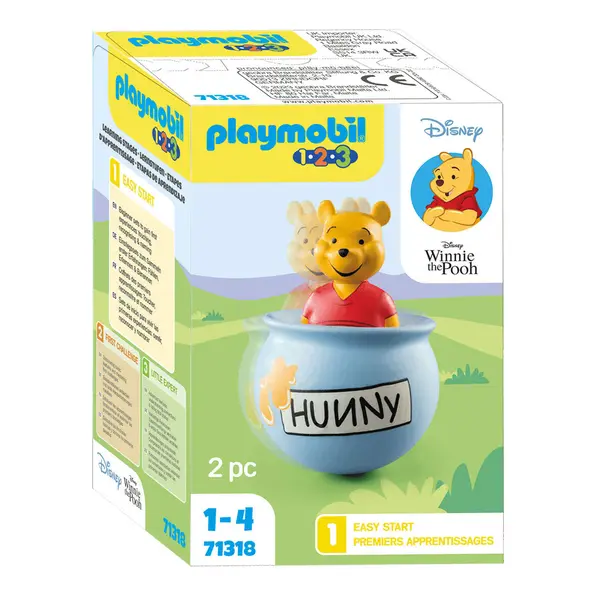 Jucarie interactiva - 123 Disney - Borcanul cu miere al lui Winnie | Playmobil