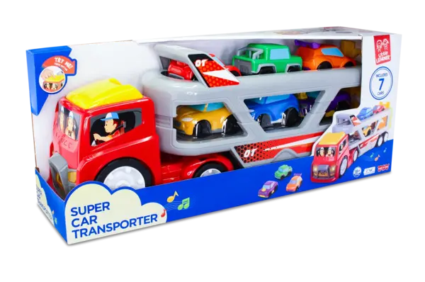 Jucarie interactiva - Camion cu platforma auto
