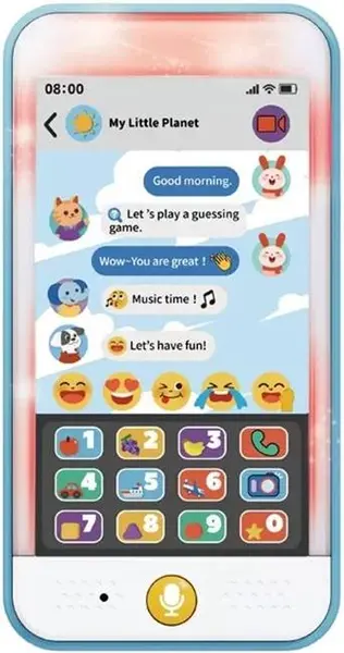 Jucărie interactivă Hola Toys - Telefon multifuncțional cu sunete