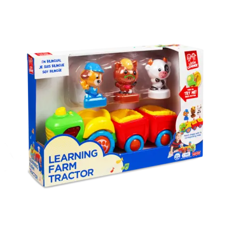 Jucarie interactiva - tractorul vesel