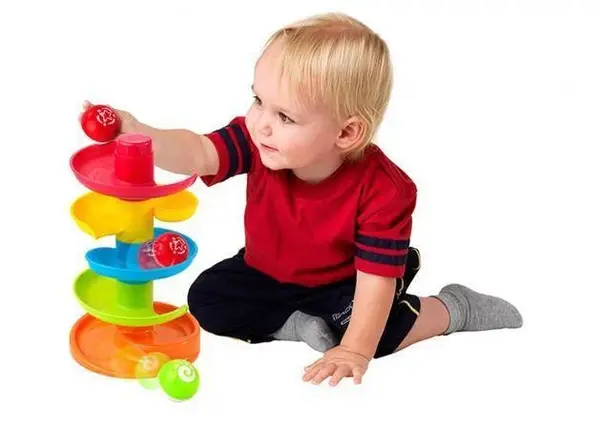 Jucarie interactiva - Turnulet cu bilute junior