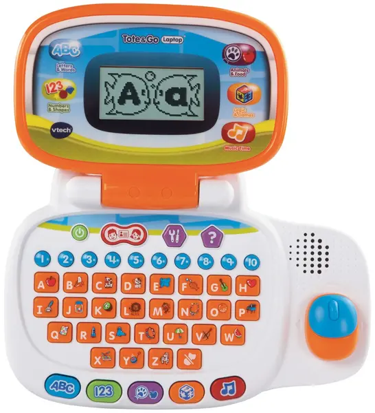 Jucărie interactivă Vtech - Laptop, alb (limba engleză)