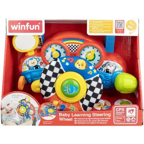 Jucarie interactiva Winfun - Volan muzical