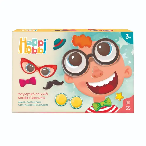 Jucarie magnetica, Happi Hobbi, Fete amuzante