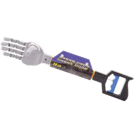 Jucarie mana robotizata din plastic cu maner negru, 50 cm