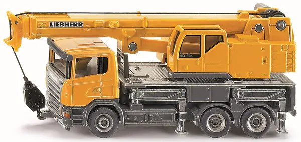 Jucarie metalica Siku Super - Macara cu brat telescopic, 1:84