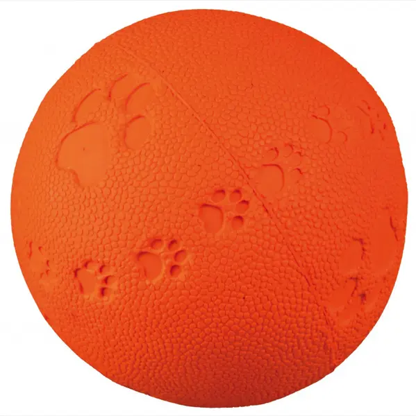 Jucarie Minge Cauciuc Natural 7 cm cu Sunet