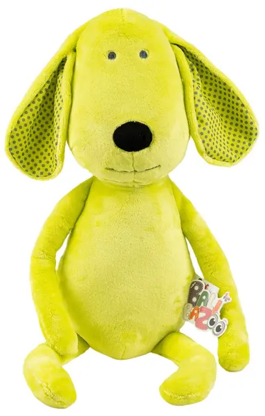Jucărie moale de îmbrățișat Bali Bazoo - Dog, 58 cm, verde