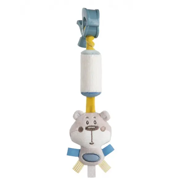 Jucarie moale pentru bebelusi Canpol Pastel Friends grey