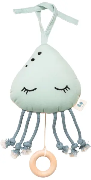 Jucărie muzicală de pluș Hauck - Cuddle N Sleep, Jellyfish