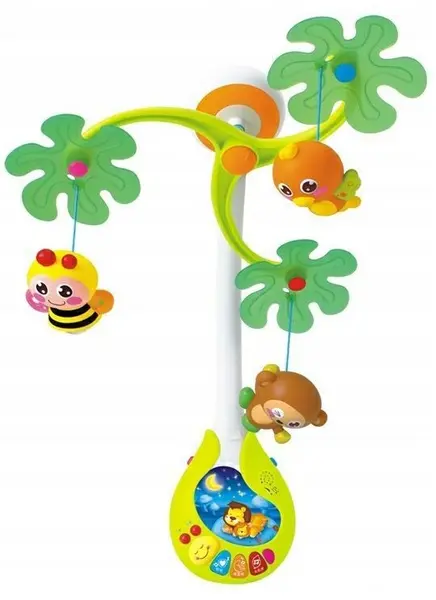 Jucărie muzicală Hola Toys - Carusel pentru pătuț