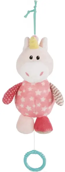 Jucărie muzicală NICI - Stupsy the Unicorn, 18 cm