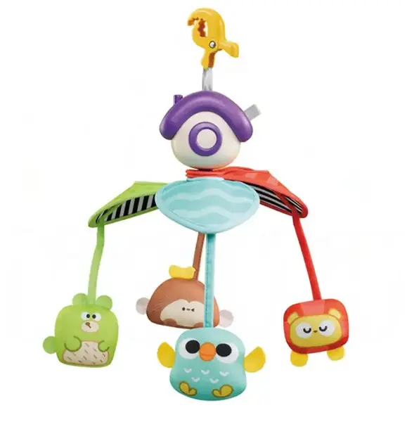 Jucărie muzicală pentru cărucior și pătuț Raya Toys - Baby Crib Bell