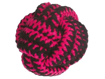 Jucarie pentru caini din sfoara, inel,TWIST M-PETS, ⌀11 cm