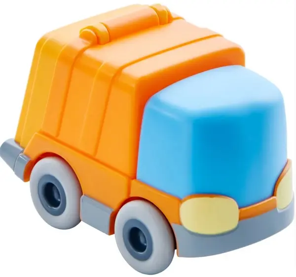 Jucărie pentru copii Haba - Camion de gunoi cu motor de inerție