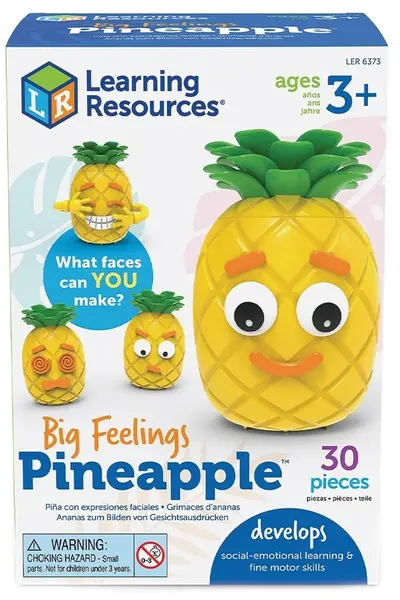 Jucărie pentru copii Learning Resources - Ananas, emoții, 30 de piese