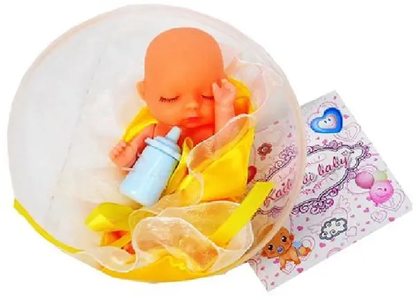 Jucărie pentru copii Raya Toys - Bebeluş în sferă, sortiment