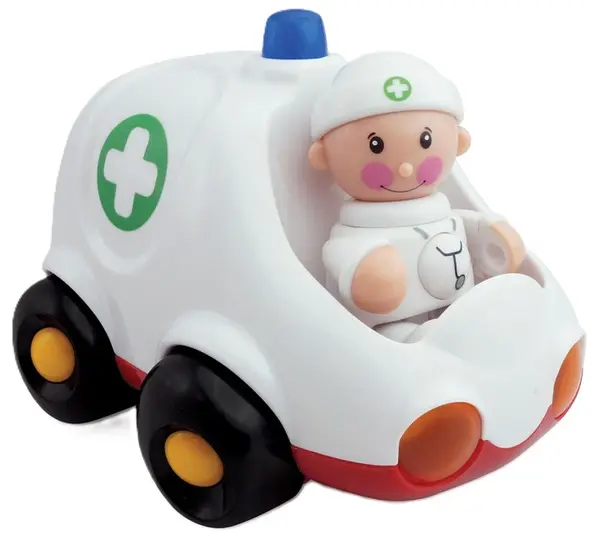 Jucărie pentru copii Tolo First Friends - Ambulanță cu bărbat