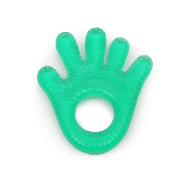 Jucarie pentru dentitie Cangaroo - Mana, verde