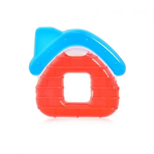 Jucarie refrigeranta pentru dentitie Lorelli, peste 3 luni, House, Red