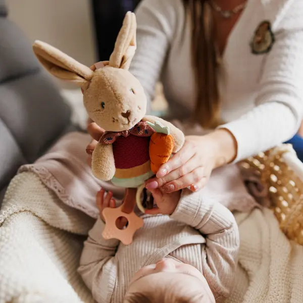 Jucarie senzoriala pentru carucior Babyono Iepurasul Karo