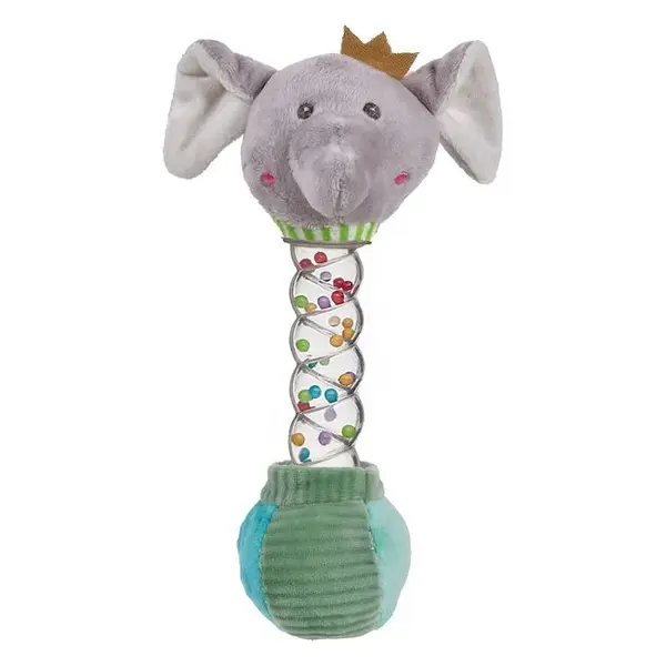 Jucarie senzoriala si zornaitoare-Elefant,21 cm