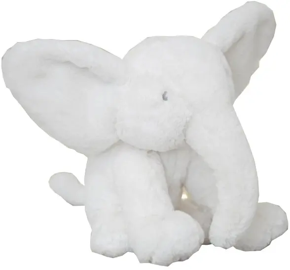 Jucarie textila Widdop - Bambino, White Elephant, 31cm