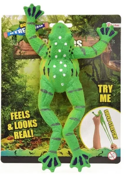Jucărie Toi Toys - Broască elastică, sortiment