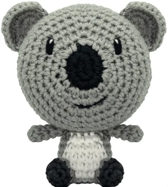 Jucărie tricotată manual Wild Planet - Koala, 12 cm