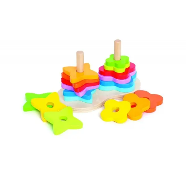 Jucarie - Turn Dublu Curcubeu | Hape