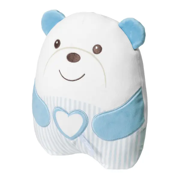 Jucarie ursulet de plus Chicco First Dreams pentru relaxare si meditatie, bleu, 0luni+