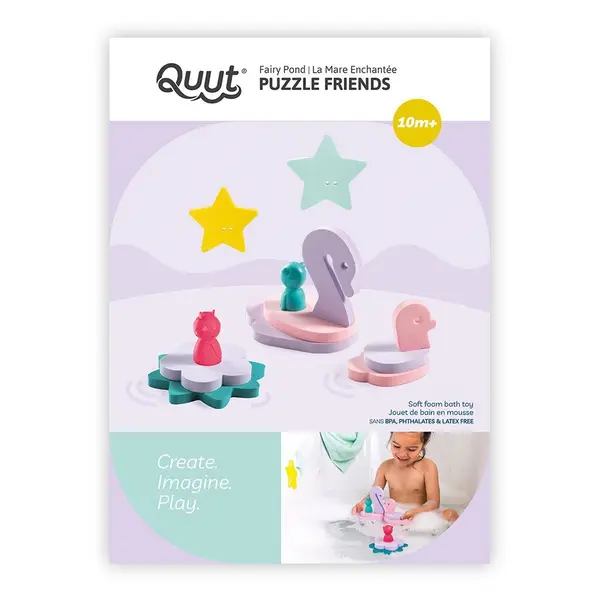 Jucarii de baie din spuma Iazul fermecat Quut Toys
