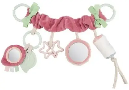 Jucarii pentru carucior Canpol - Pastel Friends, roz