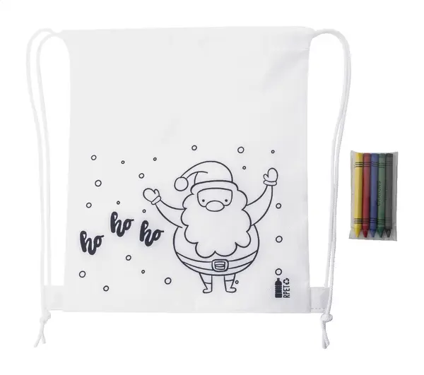 Julfar Bag B Rucsac cu șnur, set de colorat, design de Crăciun