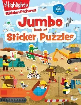 Jumbo Book of Sticker Puzzles, Paperback/Highlights