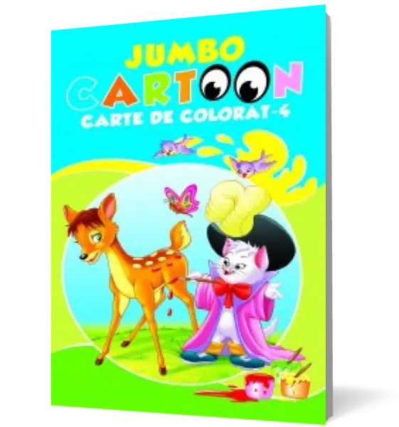 Jumbo Cartoon - Carte de colorat 4