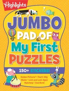 Jumbo Pad of My First Puzzles, Paperback/***