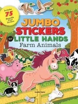 Jumbo Stickers for Little Hands: Farm Animals, Paperback/Jomike Tejido
