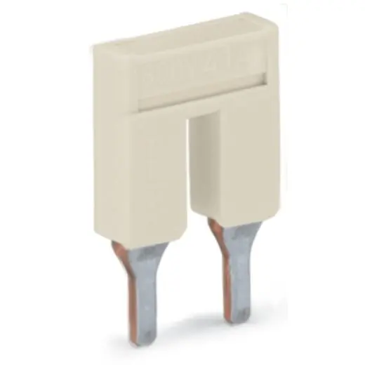 Jumper Wago 2006-402, doua cai, izolat, gri deschis, pentru cleme 2006